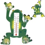 ORION Fensterthermometer Außenthermometer FROSCH mit Saugnäpfen