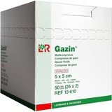 Lohmann & Rauscher Gazin Kompresse 5x5cm 8fach steril