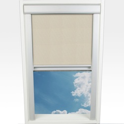 Dachfensterrollo LIEDECO "Verdunkelung" Rollos Gr. 136 cm, 77,5 cm, beige Verdunkelungsrollos Rollo