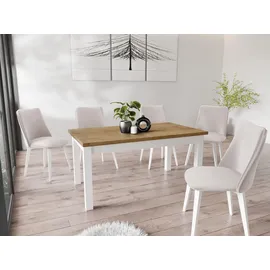 WFL GROUP Lancelot 160 x 75 x 80 cm braun