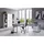 MID.YOU Büro Office Edition Set 3, Grau/Weiß