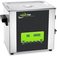 Sonixtek SD Serie 9L Ultraschallreiniger mit digitalem Timer Sweep und Entgasungsfunktion für Haushalt Brillen Schmuck Uhren Gebiss