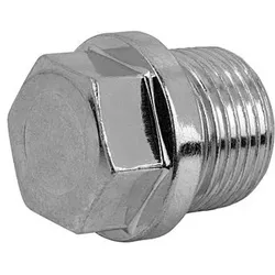 VERSCHLUSSSCHRAUBE DIN910 OHNE ENTLÜFTUNG, M26X1,5, SW=24, FORM:A, STAHL VERZINKT