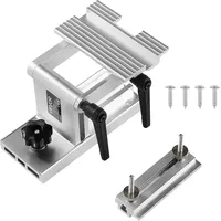 Vevor Schärfvorrichtung für Stechbeitel, Werkzeugauflage-Schleifvorrichtung für Doppelschleifmaschinen mit 15/20 cm Durchmesser, mit flacher Gehrungsführung für 0-6,35 cm breite Klingen & Meißel