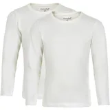 MINYMO Kinder Longsleeve in weiß - Gr.: 80