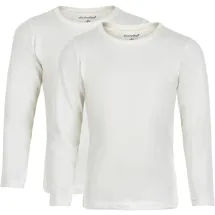 MINYMO Kinder Longsleeve in weiß - Gr.: 80