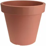 Kunststoff Pflanzkübel Xxl Groß - 58 Cm/terracotta - Blumenkübel Rund Indoor / Outdoor - Garten Pflanztopf Blumentopf Pflanzgefäß √úbertopf