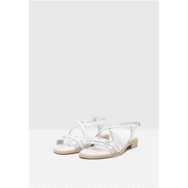 Nero Giardini Riemchensandale Damen Weiß 40