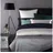 Mako-Satin silberjade 135 x 200 cm + 80 x 80 cm