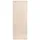 tesso living Kurzflor Laufer Flur Wohnzimmer Beige 80 x 300 cm - Moderner Wohnzimmerteppich mit Antirutschunterlage