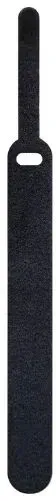 Schwaiger KMKB3010 Kabelbinder Velcro cable tie Schwarz 10 Stück(e)