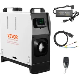 Vevor Dieselheizung, Diesel-Luftheizung All-in-One mit Fernbedienung & LCD-Bildschirm, Schnelles Aufheizen, Geringe Geräuschentwicklung, Tragbare Dieselheizung für Lkw, Transporter, Wohnmobil