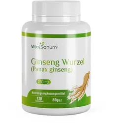 VitaSanum® - Ginseng Wurzel (Panax ginseng) 250 mg 120 Tabletten 120 St