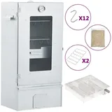 vidaXL Räucherofen mit Kaltrauchgenerator 44,5 x 29 x 83 cm Verzinkter Stahl V3200763