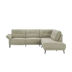 Jette Home Ecksofa   Scope  ¦ grün ¦ Maße (cm): B: 258 H: 88 T: 221.0