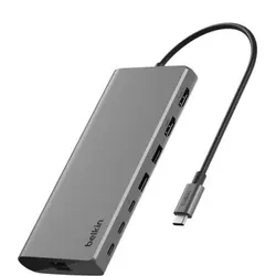 Belkin CONNECT USB-C 8-in-1 Core für 2 Bildschirme INC015btSGY-CZ