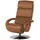 Hukla Relaxsessel Florian Leder 73 x 115 x 91 cm Braun mit Relax-Funktion