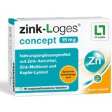 Dr. Loges zink-Loges concept 15 mg Magensaftres.tabletten