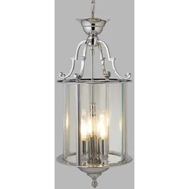 Searchlight Lantern 3-flg. 25 cm silber chrom