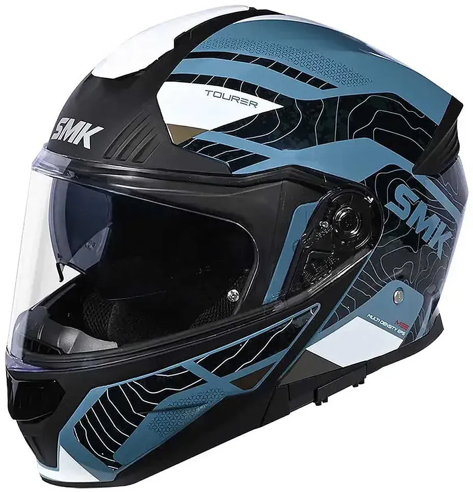 Smk Gullwing Navigator Modularhelm - Gloss Blue - XS