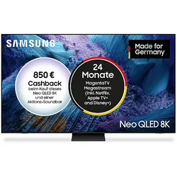 SAMSUNG GQ85QN990F Mini LED / Neo QLED 8K TV (85 Zoll 214 cm, UHD 8K, SMART TV)