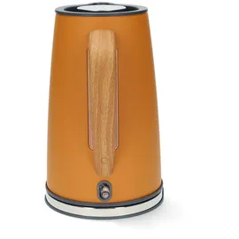 Nedis Wasserkocher 1.7 l Soft-Touch Orange Um 360 Grad drehbar Verdecktes Heizelement - Strix Controller - Boil-dry protection