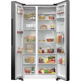 Gorenje G600 NRR9185EABXLWD Side-by-Side (547 l, 1786 mm hoch, Schwarz)