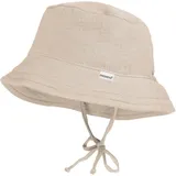 Maximo - Kid's Mini Hut Band Musselin Futter - Hut Gr 47 cm beige