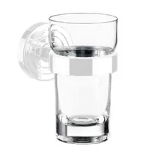 EMCO Mundspülglas Zahnputzbecher Klar