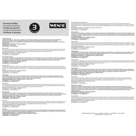 Wenko Basic Line Duschkopf Set Wanne, 3-teilig, klassische Stab-Handbrause