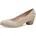 Pumps Kleiner Absatz Elegant Beige 38 EU