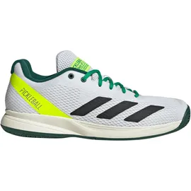 adidas Herren Pickleball Shoes, FTWR white/core black/collegiate green 48 2/3