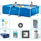 Rechteckiger Frame Pool - 300x200x75 Cm - 7-teilig  S3
