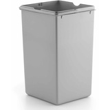 Naber Ersatzeimer, alu grau (15 Liter). Ersatzeimer. - Mülleimer - Grau