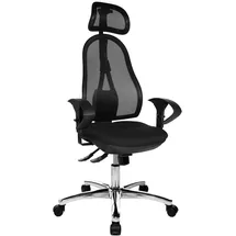 TOPSTAR Open Point SY mit Armlehnen B2 schwarz/chrom
