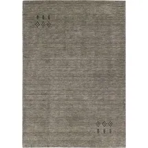 TEPGO Tashi Gabbehteppich 40 x 60 cm Hellgrau