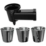 Cecotec Twist&Fusion Gemüsereibe 3-tlg. Schwarz