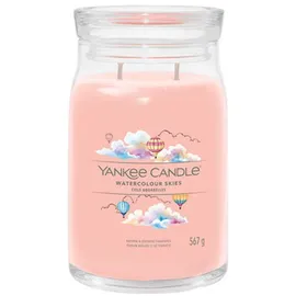 Yankee Candle Watercolour Skies Duftkerze 567 g rosa