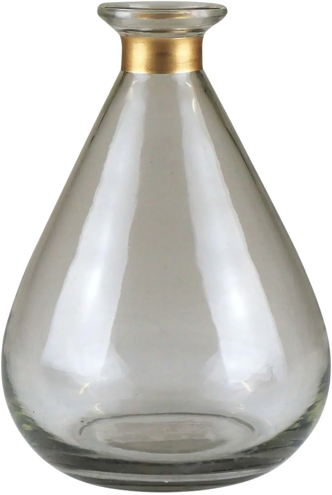 Dekovase AM DESIGN "in klarem Design", transparent (klar), B:13cm H:19cm, Glas, Vasen, für jede Art von Blumen