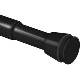 bomoe Duschvorhangstange 70-120 cm schwarz