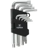 Topex Torx-Schlüsselset T10-T50, 9 Stück, 35D960