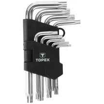 Topex Torx-Schlüsselset T10-T50, 9 Stück, 35D960