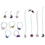 Juratoys Galaktischer Harzschmuck zum Selbermachen (14 Schmuckstücke)
