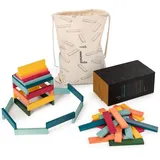 Laleni Holzbausteine für Kinder 90 St
