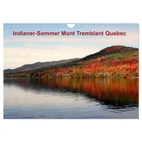 Calvendo Indianer-Sommer Mont Tremblant Quebec (Wandkalender 2026 DIN A4