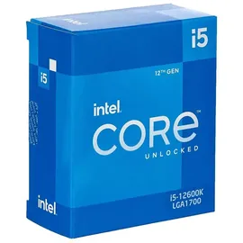 Intel Core i5-12600K 3,7 GHz Box BX8071512600K