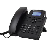 Audiocodes 405HD IP Phone - VoIP-Telefon - dreiweg Anruffunktion - SIP, SDP - 2 Leitungen - Schwarz