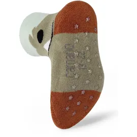 CAMANO 4er Pack camano Soft Bio-Baumwolle Full Terry Antirutsch Baby-Socken 7708 - overland trek 19-22