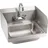 Royal Catering Edelstahl Waschbecken - inkl. Armatur