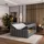 masseno CELLA 160 x 200 cm Grau